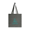 Vitality 4.5 oz Recycled Cotton Tote Bag - Black