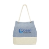 Renew I 10 oz. Recycled Cotton Tote Bag - Blue