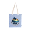 Olivia 10 oz. Recycled Cotton Convention Tote - Blue