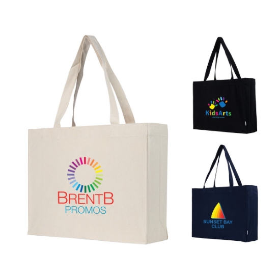 Juliette 10 oz. Recycled Cotton Shopper Tote