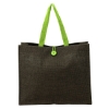 Melbourne Natural Jute Tote - Olive