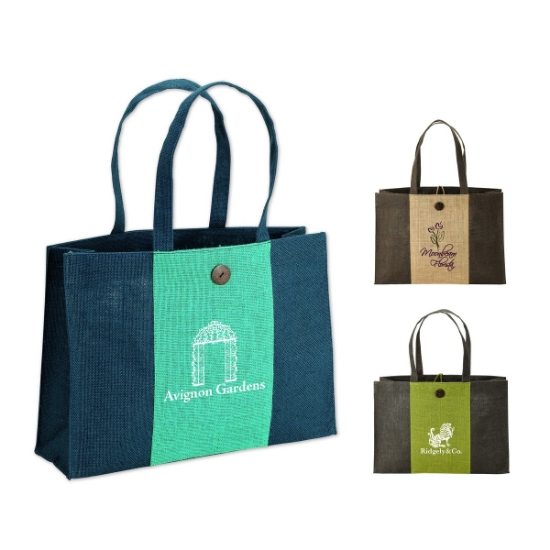 Charlotte Natural Jute Tote