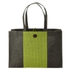 Charlotte Natural Jute Tote - Olive