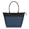Abigail Two-Tone Tote Bag - Blue