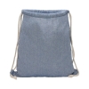 Huron Recycled Cotton Drawstring Tote
