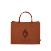 Remy Recycled Gussetted Tote Bag - Brown
