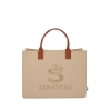 Remy Recycled Gussetted Tote Bag - Natural