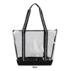 Capitola Clear TPU Zippered Tote