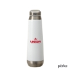 Perka Trevi 17 oz. Double Wall Stainless Steel Bottle - White