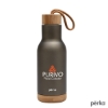 Perka Altair 17 oz. Double Wall, Stainless Steel Water Bottle - Silver