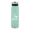 Glisky 20 oz. Double Wall Vacuum Insulated Water Bottle - Aqua