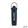 Perka Lenker 20 oz. Double Wall, Recycled Stainless Steel Water Bottle - Navy