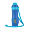 Remi 18 oz. Double Wall Polypropylene Water Bottle - Blue