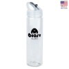 NEWPORT II 25 oz. PET Bottle with Flip Spout - Black