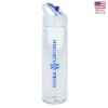 NEWPORT II 25 oz. PET Bottle with Flip Spout - Blue