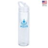 NEWPORT II 25 oz. PET Bottle with Flip Spout - Clear