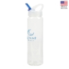 Santa Cruz 32 oz. PET Bottle with Flip Spout - Blue