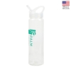Santa Cruz 32 oz. PET Bottle with Flip Spout - Clear