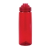 Carlsbad 26 oz. RPET Bottle with Chug Spout - Red