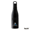 Liquid Fusion Icy Bev Kooler 22 oz. 3-In-1 Double Wall Stainless Steel Bottle - Black