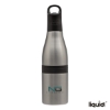 Liquid Fusion Icy Bev Kooler 22 oz. 3-In-1 Double Wall Stainless Steel Bottle - Steel