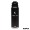 iCOOL Durango 24 oz. Double Wall, Stainless Steel Water Bottle - Black