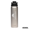 iCOOL Durango 24 oz. Double Wall, Stainless Steel Water Bottle - Steel
