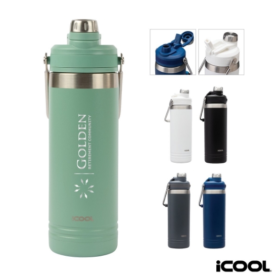 iCOOL Lakewood 24 oz. Double Wall, Stainless Steel Bottle
