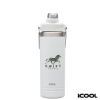 iCOOL Lakewood 24 oz. Double Wall, Stainless Steel Bottle - White