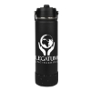 Waverly 27 oz. Double Wall Stainless Steel Water Bottle - Black