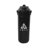 Calverton 22 oz. Double Wall Recycled Stainless Steel Water Bottle - Black