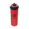 Calverton 22 oz. Double Wall Recycled Stainless Steel Water Bottle - Red