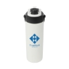 Calverton 22 oz. Double Wall Recycled Stainless Steel Water Bottle - White