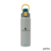 Perka Rex Fresh 24 oz. Double Wall, Recycled Stainless Steel Water Bottle - Grey