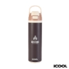 iCOOL Manitou 24 oz. Double Wall, Recycled Stainless Steel Water Bottle - Brown