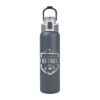 Brooke 28 oz. Double Wall, Stainless Steel Water Bottle - Grey