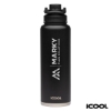 iCOOL Durango 40 oz. Double Wall, Stainless Steel Water Bottle - Black