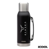iCOOL Silverton 34 oz. Double Wall, Stainless Steel Water Bottle - Black