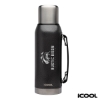 iCOOL Silverton 34 oz. Double Wall, Stainless Steel Water Bottle - Gunmetal