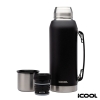iCOOL Silverton 34 oz. Double Wall, Stainless Steel Water Bottle