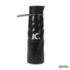 Perka Tristan 34 oz./1L Single Wall Stainless Steel Sport Bottle - Black