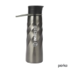 Perka Tristan 34 oz./1L Single Wall Stainless Steel Sport Bottle - Gunmetal