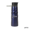Perka Tristan 34 oz./1L Single Wall Stainless Steel Sport Bottle - Navy
