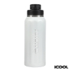 iCOOL Sedona 32 oz. Double Wall Stainless Steel Water Bottle - White