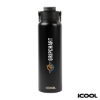 iCOOL Glenwood 35 oz. Double Wall, Recycled Stainless Steel Water Bottle - Black