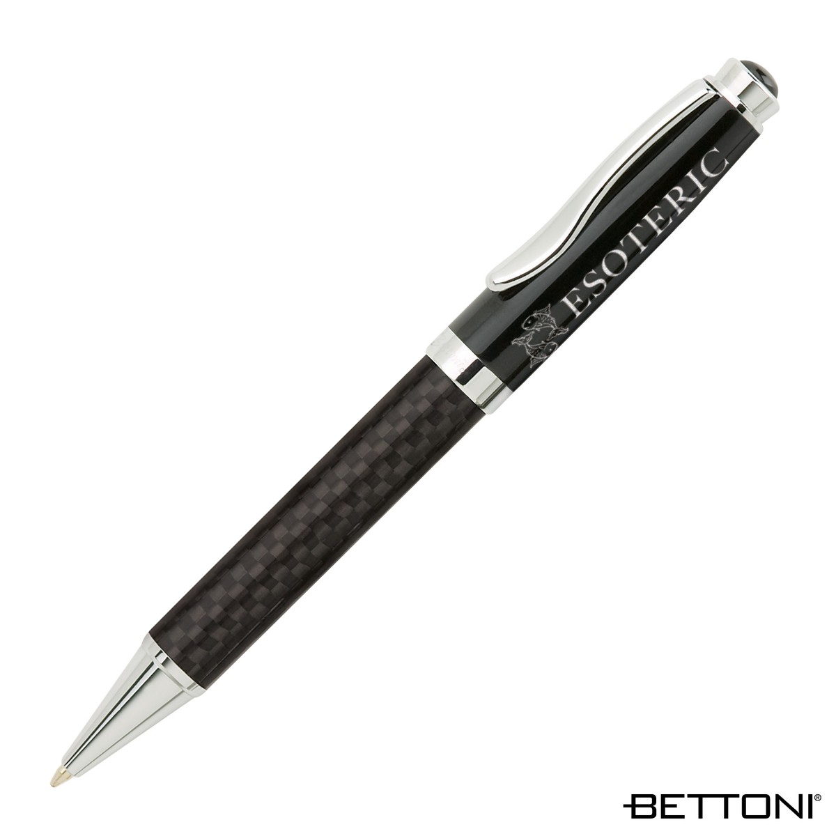 Branded Bettoni Carbon Fiber Barrel Pen | Save Your Ink
