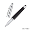 Brescia Bettoni Rollerball Pen & Stylus - Black