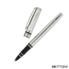 Bettoni Avellino Recycled Brass Cap-Off Rollerball Pen - Chrome