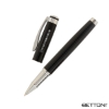 Bettoni Lazio Recycled Brass Cap-Off Rollerball Pen - Black