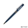Bettoni Massimo Brass Ballpoint Pen - Navy